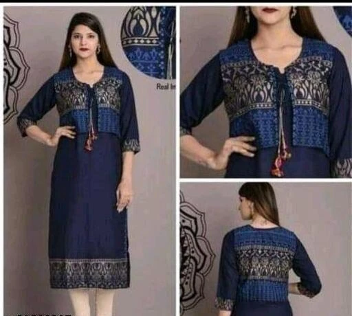 Checkout this latest Kurtis
Product Name: *Aakarsha Petite Kurtis*
Fabric: Rayon
Sleeve Length: Three-Quarter Sleeves
Pattern: Printed
Combo of: Single
Sizes:
XL
Country of Origin: India
Easy Returns Available In Case Of Any Issue


SKU: Clrec-1-Blue
Supplier Name: Yagini Creation

Code: 143-31589387-9941

Catalog Name: Abhisarika Petite Kurtis
CatalogID_7549217
M03-C03-SC1001