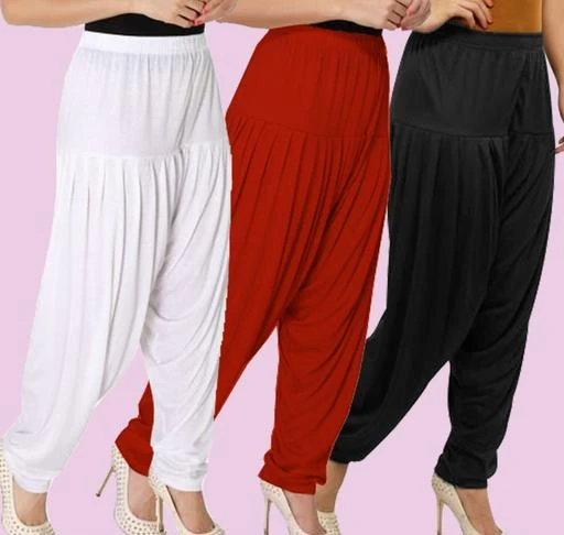 Checkout this latest Patialas
Product Name: *Fabulous Viscose Women's Patiala Pant Combo( Pack Of 3 )*
Fabric: Viscose 

Size: XL - Up To 24 in To 32 in, XXL - Up To 26 in To 34 in, 

Length - XL - Up To  40 in, XXL - Up To 41 in 

Type: Stitched

Description: It Has 3 Piece Of Women's Patiala Pant 

Pattern: Solid
Easy Returns Available In Case Of Any Issue


SKU: GT-BLACK-WHITE-RED
Supplier Name: Glow Trendz

Code: 174-3165500-7521

Catalog Name: Divine Fabulous Viscose Women's Patiala Pant Combo Vol 17
CatalogID_434688
M03-C06-SC1018