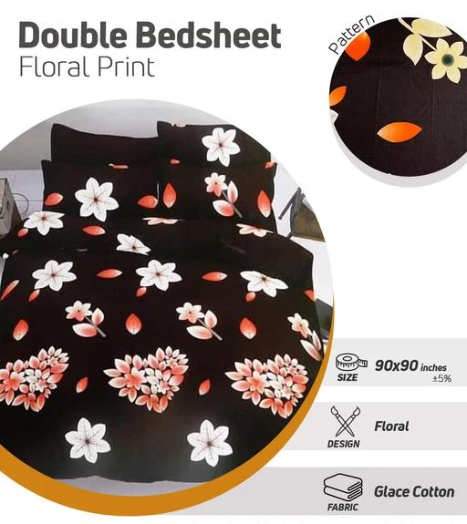 Checkout this latest Bedsheets_500-1000
Product Name: *Comfy  Glace Cotton Printed Double Bedsheet*
Fabric: Bedsheet - Glace Cotton   Pillow Cover -  Glace Cotton  
Dimension: ( L X W ) - Bedsheet - 90 in X 90 in Pillow Cover - 27 in X 17 in
Description: It Has 1 Piece Of Double  Bedsheet With 2 Pieces Of Pillow Covers
Work: Printed
Thread Count: 160
Country of Origin: India
Easy Returns Available In Case Of Any Issue


SKU: AS019
Supplier Name: HUB INDUSTRIES

Code: 163-3168749-918

Catalog Name: Divine Comfy Glace Cotton Printed Double Bedsheets Vol 12
CatalogID_435229
M08-C24-SC2530
.