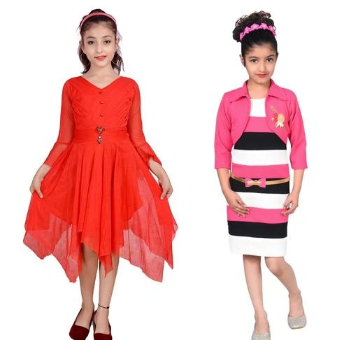 Checkout this latest Frocks & Dresses
Product Name: *Kid's Elegant Girl's Dresses Combo*
Sizes:
3-4 Years, 4-5 Years, 5-6 Years, 6-7 Years, 7-8 Years, 8-9 Years
Easy Returns Available In Case Of Any Issue


Catalog Rating: ★4 (80)

Catalog Name: Stylish Kid's Elegant Girl's Dresses Combo Vol 11
CatalogID_435263
C62-SC1141
Code: 336-3169000-3891