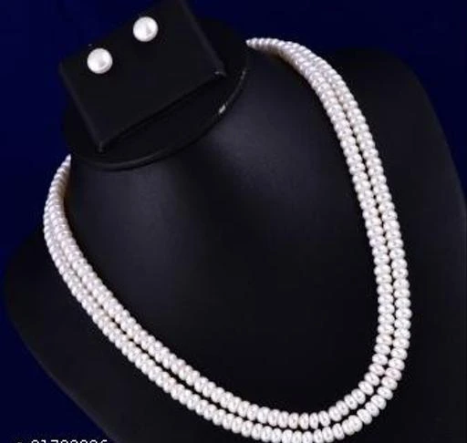 Checkout this latest Necklaces & Chains
Product Name: *Real Pearls Chain Fine Quality From Hyderabad With Certificate*
Base Metal: Silver
Plating: No Plating
Stone Type: Pearls
Sizing: Non-Adjustable
Type: Layered
Multipack: 1
Sizes:Free Size
Country of Origin: India
Easy Returns Available In Case Of Any Issue


Catalog Rating: ★4.2 (92)

Catalog Name: Shimmering Bejeweled Women Necklaces & Chains
CatalogID_7600890
C77-SC1092
Code: 6411-31782926-0022