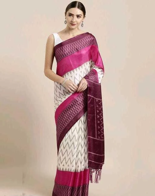 Checkout this latest Sarees
Product Name: *Kashvi Refined Sarees*
Saree Fabric: Khadi Silk
Blouse: Running Blouse
Blouse Fabric: Khadi Silk
Pattern: Printed
Blouse Pattern: Printed
Net Quantity (N): Single
 Fabric: Khadi SILK   Number of Color: 04.Khadi Silk Saree & With Jhalar Blouse Piece
Sizes: 
Free Size (Saree Length Size: 5.5 m, Blouse Length Size: 0.8 m) 
Country of Origin: India
Easy Returns Available In Case Of Any Issue


SKU: Khadisilk_315_D1_Maroon
Supplier Name: Patankar fab

Code: 033-31828853-0521

Catalog Name: Jivika Fashionable Sarees
CatalogID_7613925
M03-C02-SC1004