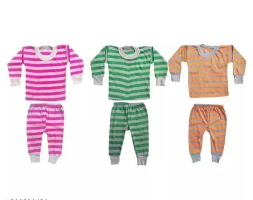  Supertive Baby Girl Boy Kids Thermalinner Suit Set