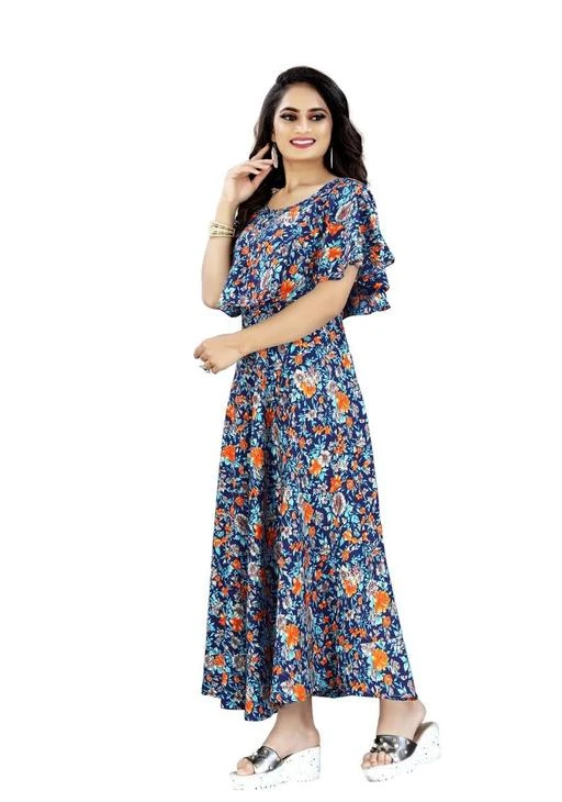 Checkout this latest Dresses
Product Name: *Pretty Ravishing Women Dresses*
Fabric: Poly Crepe
Pattern: Printed
Multipack: 1
Sizes:
S (Bust Size: 36 in, Length Size: 50 in) 
M (Bust Size: 38 in, Length Size: 50 in) 
L (Bust Size: 40 in, Length Size: 50 in) 
XL (Bust Size: 42 in, Length Size: 50 in) 
XXL
Country of Origin: India
Easy Returns Available In Case Of Any Issue


Catalog Rating: ★4 (4)

Catalog Name: Pretty Ravishing Women Dresses
CatalogID_7637321
C79-SC1025
Code: 443-31912057-925