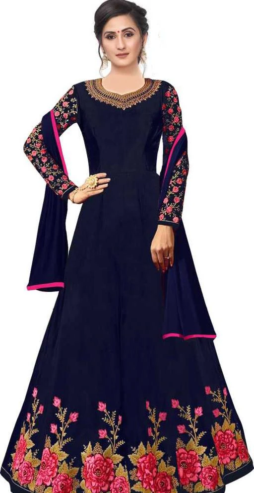 Checkout this latest Gowns
Product Name: *Classy Graceful Women Gowns*
Fabric: Satin
Sleeve Length: Long Sleeves
Pattern: Embroidered
Multipack: 1
Sizes:
Free Size (Bust Size: 44 in, Length Size: 45 in) 
Country of Origin: India
Easy Returns Available In Case Of Any Issue


SKU: V M BLUE
Supplier Name: BIPIN FASHION

Code: 733-31928282-9981

Catalog Name: Classy Graceful Women Gowns
CatalogID_7641882
M04-C07-SC1289
