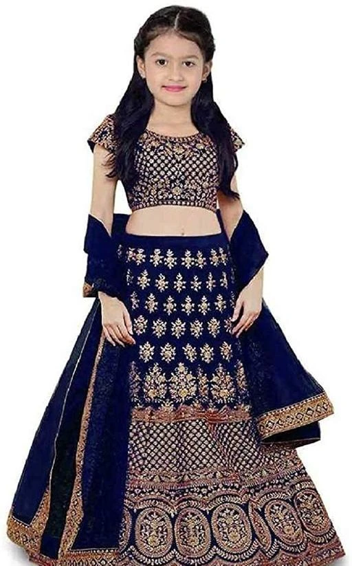 Checkout this latest Lehanga Cholis
Product Name: *Girls   Lehenga Cholis Pack Of 1*
Top Fabric: Satin
Lehenga Fabric: Satin
Dupatta Fabric: Net
Sleeve Length: Short Sleeves
Top Pattern: Embroidered
Lehenga Pattern: Embroidered
Dupatta Pattern: Embroidered
Stitch Type: Semi-Stitched
Net Quantity (N): 1
Sizes: 
3-4 Years (Lehenga Waist Size: 25 in, Lehenga Length Size: 25 in, Duppatta Length Size: 1.5 in) 
4-5 Years (Lehenga Waist Size: 25 in, Lehenga Length Size: 25 in, Duppatta Length Size: 1.5 in) 
5-6 Years (Lehenga Waist Size: 25 in, Lehenga Length Size: 25 in, Duppatta Length Size: 1.5 in) 
6-7 Years (Lehenga Waist Size: 25 in, Lehenga Length Size: 25 in, Duppatta Length Size: 1.5 in) 
7-8 Years (Lehenga Waist Size: 35 in, Lehenga Length Size: 35 in, Duppatta Length Size: 1.7 in) 
8-9 Years (Lehenga Waist Size: 35 in, Lehenga Length Size: 35 in, Duppatta Length Size: 1.7 in) 
9-10 Years (Lehenga Waist Size: 35 in, Lehenga Length Size: 35 in, Duppatta Length Size: 1.7 in) 
10-11 Years (Lehenga Waist Size: 35 in, Lehenga Length Size: 35 in, Duppatta Length Size: 1.7 in) 
11-12 Years (Lehenga Waist Size: 35 in, Lehenga Length Size: 35 in, Duppatta Length Size: 1.7 in) 
12-13 Years (Lehenga Waist Size: 39 in, Lehenga Length Size: 39 in, Duppatta Length Size: 1.8 in) 
13-14 Years (Lehenga Waist Size: 39 in, Lehenga Length Size: 39 in, Duppatta Length Size: 1.8 in) 
14-15 Years (Lehenga Waist Size: 39 m, Lehenga Length Size: 39 m, Duppatta Length Size: 1.8 m) 
15-16 Years (Lehenga Waist Size: 39 m, Lehenga Length Size: 39 m, Duppatta Length Size: 1.8 m) 
Free Size (Lehenga Waist Size: 39 m, Lehenga Length Size: 39 m, Duppatta Length Size: 1.8 m) 
Care Instructions: Machine Wash Lehenga Details : Type :- Semi-Stitched. Fabric :Taffeta Satin Blouse Details :: Type :- Unstitched. Fabric : Taffeta Satin. Work : Embroidered Wash Care : Machine Wash Or Hand Wash In Cold Water
Country of Origin: India
Easy Returns Available In Case Of Any Issue


SKU: Blue-08
Supplier Name: Best Zone

Code: 424-31998372-999

Catalog Name: Tinkle Elegant Kids Girls Lehenga Cholis
CatalogID_7661712
M10-C32-SC1137