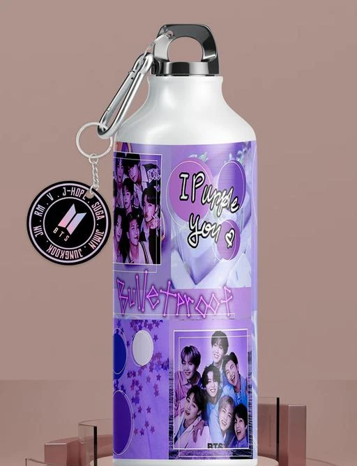 BTS Stainless Steel Leak Proof 18 oz. Thermos Water Bottle - Jungkook 