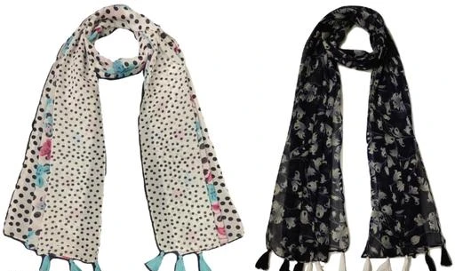 Checkout this latest Scarves, Stoles & Gloves
Product Name: *Alluring Fashionable Women Scarves, Stoles & Gloves*
Fabric: Chiffon
Pattern: Printed
Multipack: 2
Sizes:
Free Size (Length Size: 1.8 m) 
Country of Origin: INDIA
Easy Returns Available In Case Of Any Issue



Catalog Name: Alluring Fashionable Women Scarves, Stoles & Gloves
CatalogID_7683007
C72-SC1083
Code: 352-32079909-9901