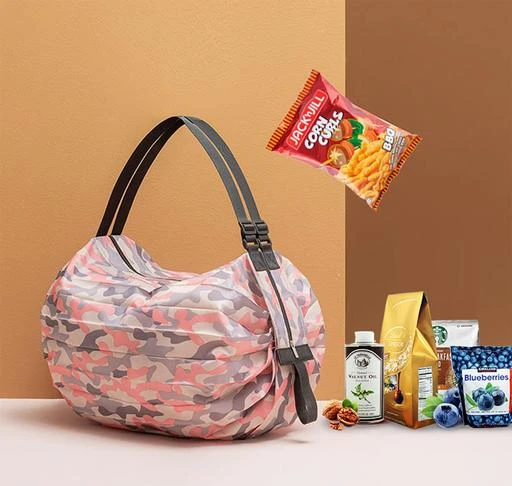 Tote Jute Bag For Regular Use Lunch/Vegetable/Thela Bag Combo Blue & Green  Color.(Pack
