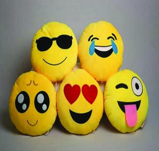 fcity.in - Yellow Emoji Smiley Face Pillow Feeling Lucky Oopsy Daisy ...