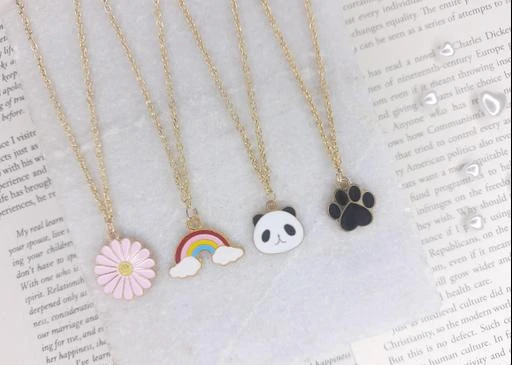 Jewels Wallah Panda pendant gold chain Gold-plated Alloy Pendant Price in  India - Buy Jewels Wallah Panda pendant gold chain Gold-plated Alloy Pendant  Online at Best Prices in India