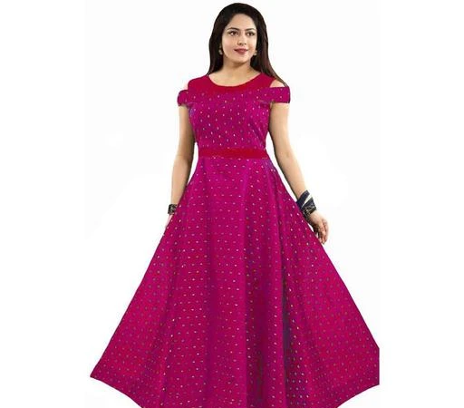 Checkout this latest Gowns
Product Name: *Fancy Latest Women Gowns*
Fabric: Satin
Sleeve Length: Short Sleeves
Pattern: Solid
Multipack: 1
Sizes:
Free Size
Country of Origin: India
Easy Returns Available In Case Of Any Issue


Catalog Rating: ★3.7 (161)

Catalog Name: Urbane Glamorous Women Gowns
CatalogID_7850546
C79-SC1289
Code: 593-32765874-9921