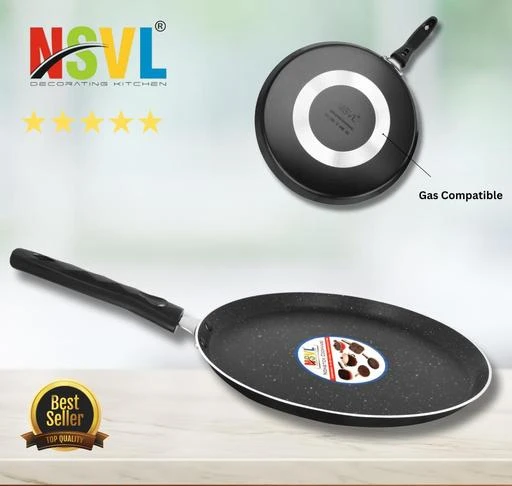 Aluminium 1/1 Non-Stick Coated Flat Pan