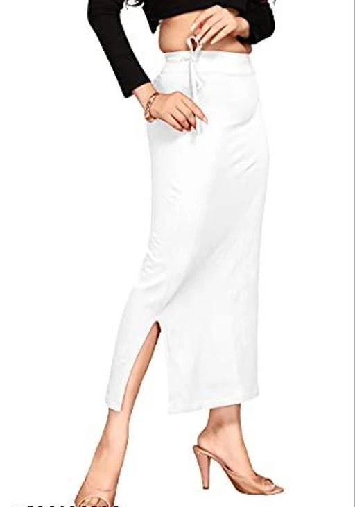  Hesofy Flare Saree Shapewear Petticoat Skirts For Women Cotton