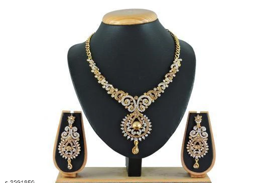 Checkout this latest Jewellery Set
Product Name: *Classy Stylish Women's Jewellery Set*
Base Metal: Copper
Plating: Gold Plated
Stone Type: No Stone
Sizing: Adjustable
Type: Necklace and Earrings
Country of Origin: India
Easy Returns Available In Case Of Any Issue


SKU: 433Lct
Supplier Name: Vatsalya Creation

Code: 572-3291850-618

Catalog Name: Diva Classy Stylish Women's Jewellery Set Vol 6
CatalogID_455016
M05-C11-SC1093
