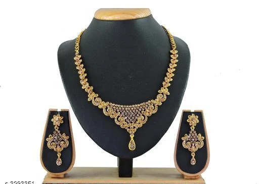 Checkout this latest Jewellery Set
Product Name: *Attractive Trendy Jewellery Set*
Base Metal: Alloy
Plating: Copper Plated
Stone Type: Emerald
Sizing: Adjustable
Type: Full Bridal Set
Net Quantity (N): 1
Country of Origin: India
Easy Returns Available In Case Of Any Issue


SKU: 438Flct
Supplier Name: Vatsalya Creation

Code: 922-3293351-915

Catalog Name: Elite Stylish Attractive Alloy Women's Jewellery Sets Vol 14
CatalogID_455227
M05-C11-SC1093