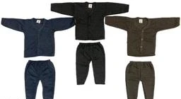 Supertive Baby Girl/ Boy Kids Thermal Inner Suit Set, Innerwear