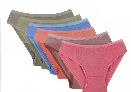  Plus Size Panty For Women In S To 10xl Pack Of 6 / Trendy Women