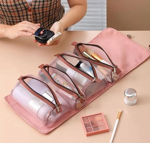 Foldable sale makeup bag