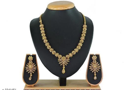 Checkout this latest Jewellery Set
Product Name: *New Beautiful Alloy Stone Women's Jewellery Set *
New Beautiful Alloy Stone Women's Jewellery Set 
Country of Origin: India
Easy Returns Available In Case Of Any Issue


SKU: 464Flct
Supplier Name: Vatsalya Creation

Code: 832-3341451-345

Catalog Name: Elite Stylish Attractive Alloy Women's Jewellery Sets Vol 16
CatalogID_462688
M05-C11-SC1093