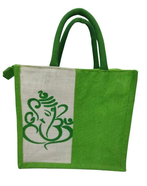 Jute bag - green