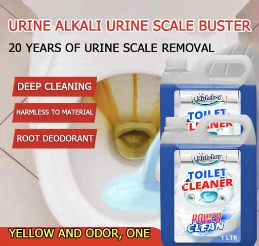 Chamkalo TOILET CLEANER (1LTR)- a powerful and effective toilet cleaner &  Bathroom & Tiles Cleaner