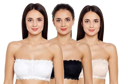 Checkout this latest Bra
Product Name: *Women Tube Lightly Padded Bra  (Black, White & Skin) Pack of 3*
Fabric: Cotton Linen
Padding: Padded
Seam Style: Seamless
Net Quantity (N): 3
Sizes:
28A, 30A, 32A, 34A, 28B (Underbust Size: 32 in, Overbust Size: 30 in) 
30B (Underbust Size: 33 in, Overbust Size: 35 in) 
32B (Underbust Size: 37 in, Overbust Size: 39 in) 
34B (Underbust Size: 41 in, Overbust Size: 43 in) 
S, M, L, Free Size (Underbust Size: 41 in, Overbust Size: 43 in) 
Country of Origin: India
Easy Returns Available In Case Of Any Issue


SKU: TubPad-Blk-Whit-Beig03
Supplier Name: HIPPON

Code: 433-33831207-995

Catalog Name: Sassy Women Bra
CatalogID_8114728
M04-C09-SC1041