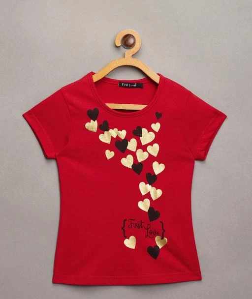 Checkout this latest Tops & Tunics
Product Name: *First Love Red Casual Cotton Blend Printed Girls Top*
Fabric: Cotton Blend
Sleeve Length: Short Sleeves
Pattern: Printed
Net Quantity (N): Single
Sizes: 
2-3 Years (Bust Size: 11 in, Length Size: 16 in, Waist Size: 12 in) 
First Love Red Casual Cotton Blend Printed Girls Top
Country of Origin: India
Easy Returns Available In Case Of Any Issue


SKU: KT1029
Supplier Name: Nancy Creations

Code: 812-33914362-996

Catalog Name: Modern Elegant Girls Tops & Tunics
CatalogID_8135330
M10-C32-SC1142