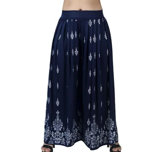  Elephant Printed Palazzo Pant For Women Girl Fabric