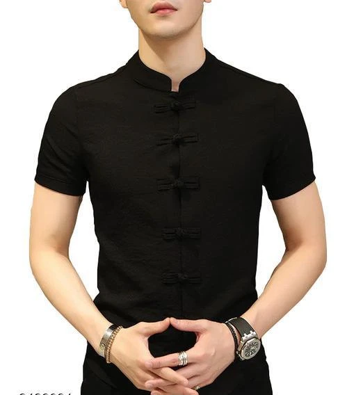 Checkout this latest Shirts
Product Name: *Attractive Men's Cotton Shirt*
Fabric: Cotton
Sleeve Length: Short Sleeves
Pattern: Solid
Net Quantity (N): 1
Sizes:
M (Chest Size: 28 in, Length Size: 26 in) 
L (Chest Size: 29 in, Length Size: 27 in) 
XL (Chest Size: 30 in, Length Size: 28 in) 
XXL
Country of Origin: India
Easy Returns Available In Case Of Any Issue


SKU: 2T-Half-blackk 
Supplier Name: pearl drag

Code: 874-3438084-3321

Catalog Name: Urbane Men Tshirts
CatalogID_477928
M06-C14-SC1206
.