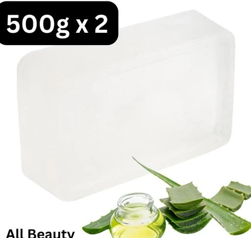 500 Gm Crystal Clear Soap Base Melt and Pour Soap Base Glycerin