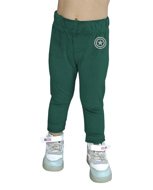 Solid Green Velvet Joggers