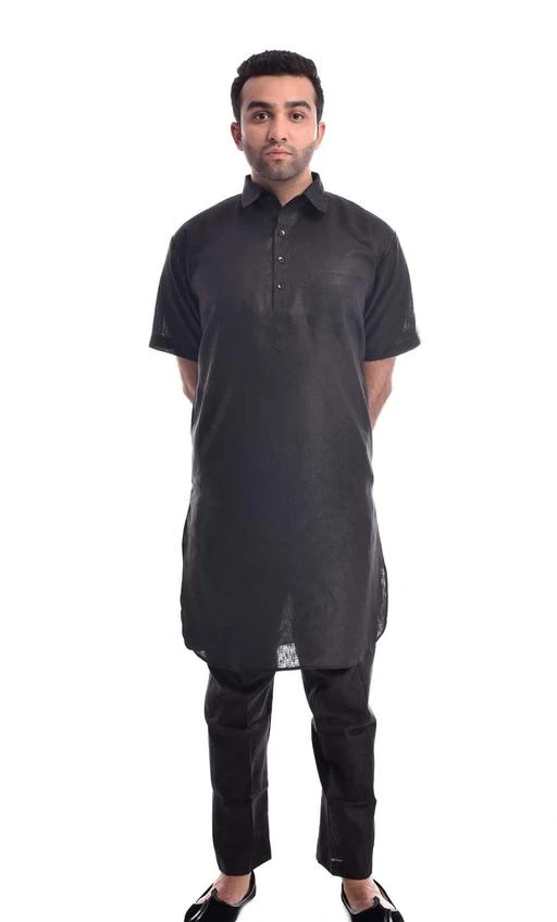 Checkout this latest Kurta Sets
Product Name: *Ethnic Cotton Men's Kurta Set*
Fabric: Kurta - Cotton, Pyjama - Cotton
Sleeves: Sleeves Are Included
Size: Kurta - 38 in, 40 in, 42 in, 44 in  ( Refer Size Chart), Pyjama - 30 in, 32 in, 34 in, 36 in
Length: Kurta - Refer Size Chart, Pyjama - Up To 39 in
Type: Stitched
Description: It Has 1 Piece Of Men's Kurta & 1 Piece Of Pyjama
Pattern: Solid
Easy Returns Available In Case Of Any Issue



Catalog Name: Trendy Ethnic Cotton Men's Kurta Sets Vol 11
CatalogID_489444
C66-SC1201
Code: 085-3515821-