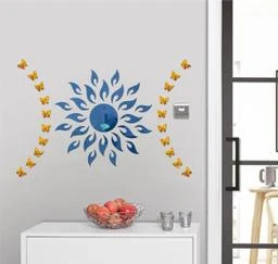 Kalash Shubh Labh Mirror Stickers for Wall, Acrylic Mirror Wall Decor  Sticker, Wall Mirror Stickers, Acrylic