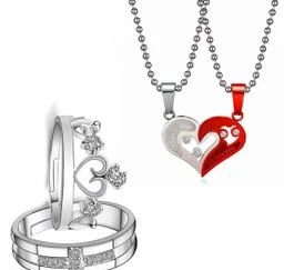 Fancy & Stylish Trending Metal Stainless Steel I Love You 2 Pcs Magnetic  Special Mutual Attraction