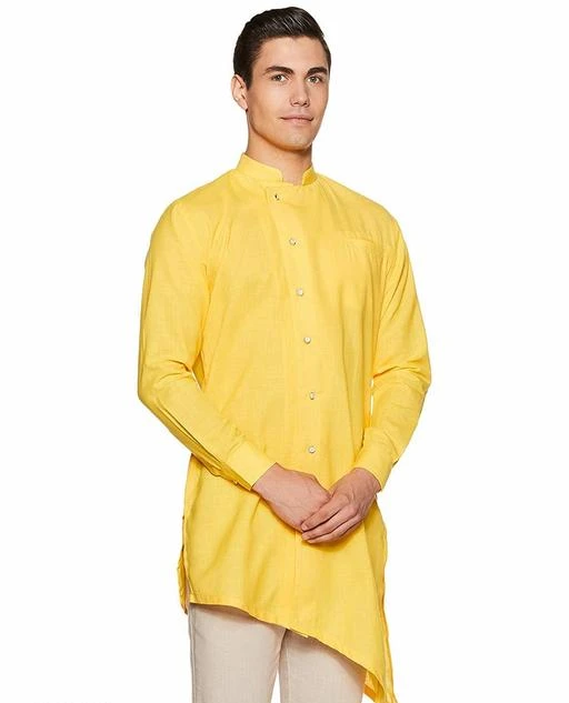 Checkout this latest Kurtas
Product Name: *Fancy Designer Men's Kurta Set*
Fabric: Cotton

Sleeves: Sleeves Are Included

Size: Kurta - 38 in, 40 in, 42 in, 44 in (Refer Size Chart)

Length - Kurta - (Refer Size Chart)

Description: It Has 1 Piece Of Men's Kurta

Pattern: Solid
Easy Returns Available In Case Of Any Issue



Catalog Name: Eva Fancy Designer Men's Kurta Sets Vol 14
CatalogID_495537
C66-SC1200
Code: 589-3555397-