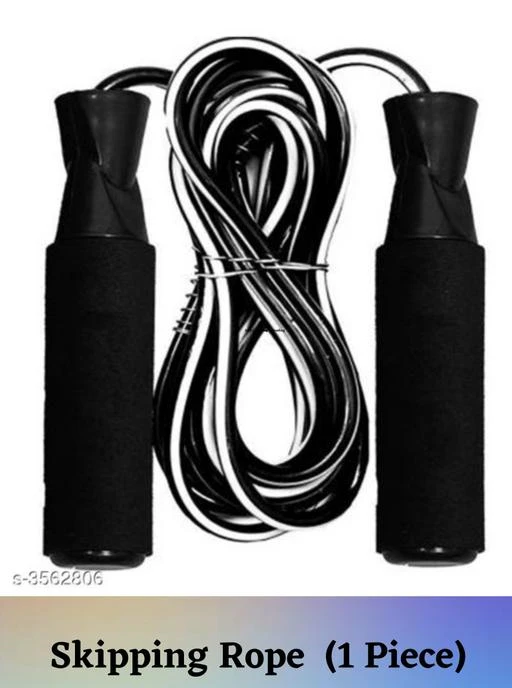 Checkout this latest Other Wellness Products
Product Name: *Liboni Freestyle Jumping Black Skipping Rope   (1 Piece)*
Material: Plastic 
Size: Free Size
Description: It Has 1 Piece Of Skipping Rope
Country of Origin: India
Easy Returns Available In Case Of Any Issue


SKU: BLACK SKIPPING ROPE
Supplier Name: Li_Boni

Code: 371-3562806-423

Catalog Name: Trendy Classic Skipping Rope Vol 1
CatalogID_496722
M00-C00-SC1392