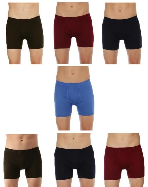 Buy ESSA Men's Trunks, 100% Super Combed Cotton, Hosiery, Mid Rise,  Without Pockets, Inner Elastic Waistband, Breathable Underwear, Innerwear