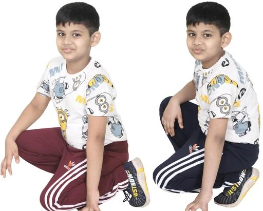 Checkout this latest Trackpants & Joggers
Product Name: *Tinkle Fancy Kids Boys Trackpants*
Fabric: Cotton
Pattern: Solid
Net Quantity (N): 2
PACK OF 2 COMBO BRANDED COTTON 3 STRIPES HOISIERY COMFORTABLE LOWER
Sizes: 
5-6 Years, 6-7 Years, 7-8 Years, 8-9 Years
Country of Origin: India
Easy Returns Available In Case Of Any Issue


SKU: KIDS BRAND 3 PATTI - BLACK MAROON
Supplier Name: SHREYANS TRADING CO.

Code: 844-35892080-999

Catalog Name: Flawsome Trendy Kids Boys Trackpants
CatalogID_8609980
M10-C32-SC1186