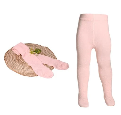 Toddler/Girl's Seamless Cotton Knit Tights