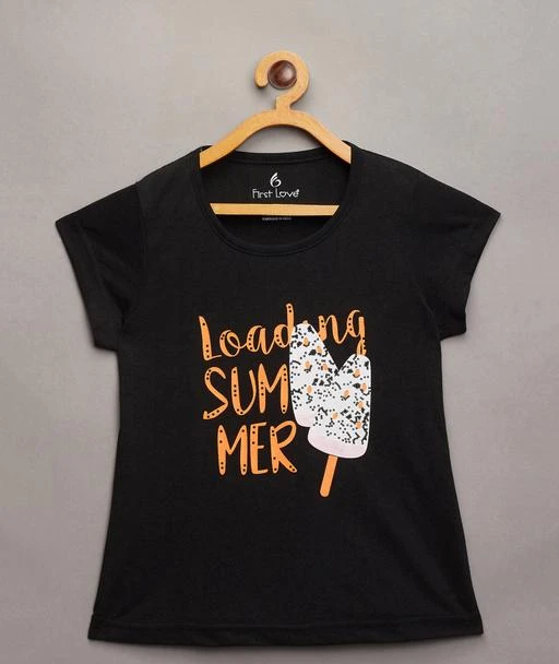 Checkout this latest Tops & Tunics
Product Name: *First Love Black Casual Cotton Blend Printed Girls Top*
Fabric: Cotton Blend
Sleeve Length: Short Sleeves
Pattern: Printed
Net Quantity (N): Single
Sizes: 
2-3 Years (Bust Size: 11 in, Length Size: 16 in, Waist Size: 12 in) 
3-4 Years, 4-5 Years (Bust Size: 12 in, Length Size: 17 in, Waist Size: 13 in) 
6-7 Years (Bust Size: 14 in, Length Size: 19 in, Waist Size: 15 in) 
8-9 Years, 9-10 Years (Bust Size: 16 in, Length Size: 21 in, Waist Size: 17 in) 
First Love Black Casual Cotton Blend Printed Girls Top
Country of Origin: India
Easy Returns Available In Case Of Any Issue


SKU: KT104222Y
Supplier Name: FIRST LOVE LUDHIANA

Code: 812-36110931-996

Catalog Name: Modern Classy Girls Tops & Tunics
CatalogID_8658855
M10-C32-SC1142