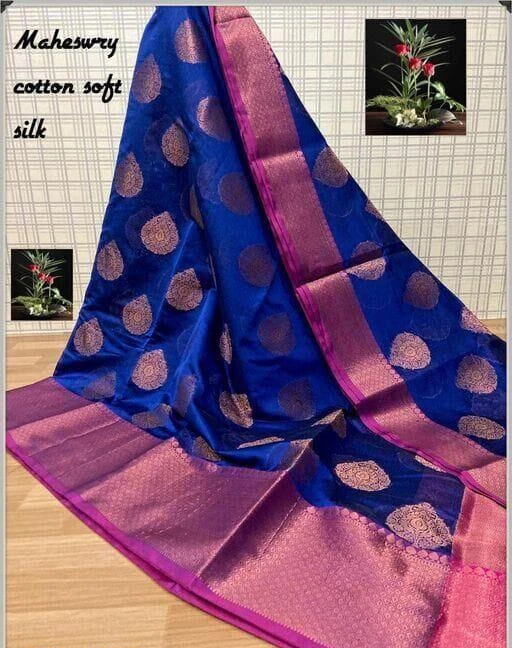 Checkout this latest Sarees
Product Name: *Aishani Sensational Sarees*
Saree Fabric: Chanderi Cotton
Blouse: Separate Blouse Piece
Blouse Fabric: Banarasi Silk
Pattern: Zari Woven
Multipack: Single
Sizes: 
Free Size (Saree Length Size: 5.5 m, Blouse Length Size: 0.9 m) 
Country of Origin: India
Easy Returns Available In Case Of Any Issue


SKU: i9fxW-N-
Supplier Name: Meem Silk Emporium

Code: 318-36530934-9991

Catalog Name: Aishani Sensational Sarees
CatalogID_8757312
M03-C02-SC1004