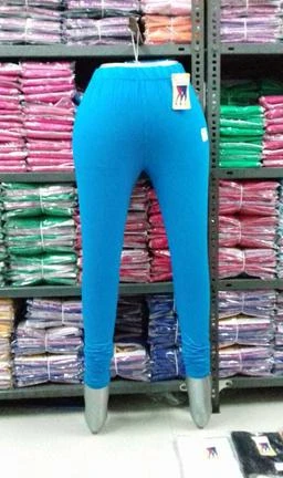 ASA-Cotton Leggings Set for Women's/Girls in Cotton Lycra Churidar 4 way  Stretchable Leggings Combo (Pack of 2) - Free Size