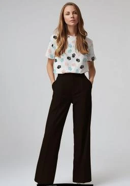 Stylish Ladies Digital Print T-Shirt and Trendy Trouser Set by Celebi -  Soft, Enriched Quality!