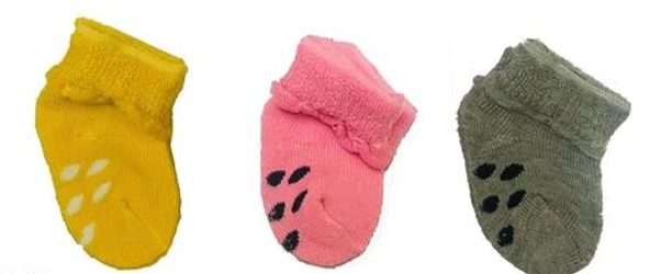  Cotton Baby Socks For Kids Socks With Rubber Grip Socks For Baby  Boy