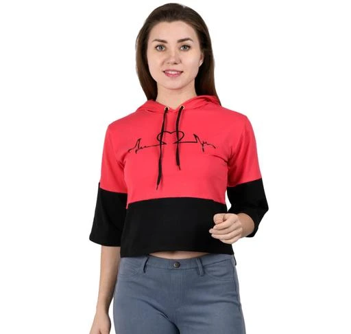 Checkout this latest Tshirts
Product Name: *Printed 3/4 Sleeve Women hoodies*
Fabric: Cotton
Sleeve Length: Three-Quarter Sleeves
Pattern: Colorblocked
Net Quantity (N): 1
Sizes:
XS, S (Bust Size: 34 in, Length Size: 19 in) 
M (Bust Size: 36 in, Length Size: 20 in) 
L (Bust Size: 38 in, Length Size: 21 in) 
XL (Bust Size: 40 in, Length Size: 22 in) 
Country of Origin: India
Easy Returns Available In Case Of Any Issue


SKU: LEC341Gajri
Supplier Name: VGO INDUSTRIES

Code: 652-36946565-0021

Catalog Name: Classic Graceful Women sweatshirts
CatalogID_8853634
M04-C07-SC1028