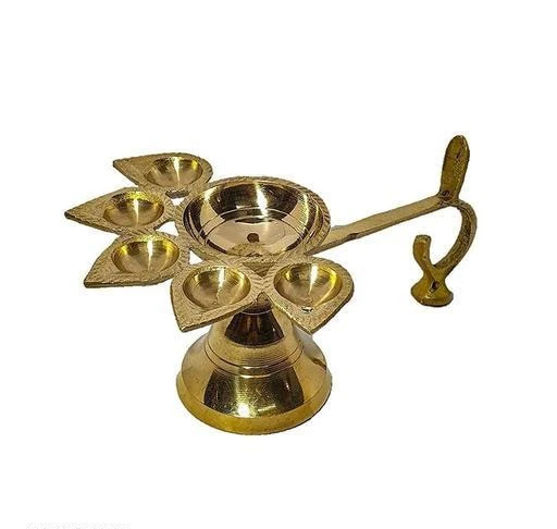 Brass Akhand Jyoti, Puja Accessories