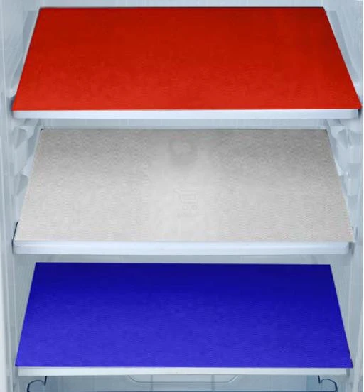 E-Retailer® Waterproof PVC Refrigerator Drawer Mats/ Multipurpose