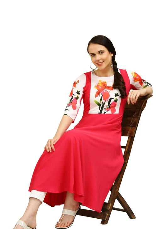 Checkout this latest Kurtis
Product Name: *Aagyeyi Graceful Kurtis*
Fabric: Crepe
Sleeve Length: Three-Quarter Sleeves
Pattern: Printed
Combo of: Single
Sizes:
M (Bust Size: 38 in, Size Length: 46 in) 
L (Bust Size: 40 in, Size Length: 46 in) 
XL (Bust Size: 42 in, Size Length: 46 in) 
Country of Origin: India
Easy Returns Available In Case Of Any Issue


SKU: ALC9121PCH
Supplier Name: ALCLifestyles

Code: 644-37483982-9741

Catalog Name: Aagyeyi Graceful Kurtis
CatalogID_8978293
M03-C03-SC1001