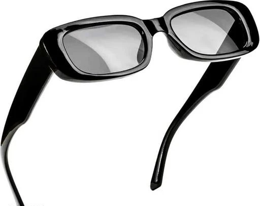 SKYLEXO Latest MC Stan Sunglasses For Men & Women Combo White+Black Pack of  2